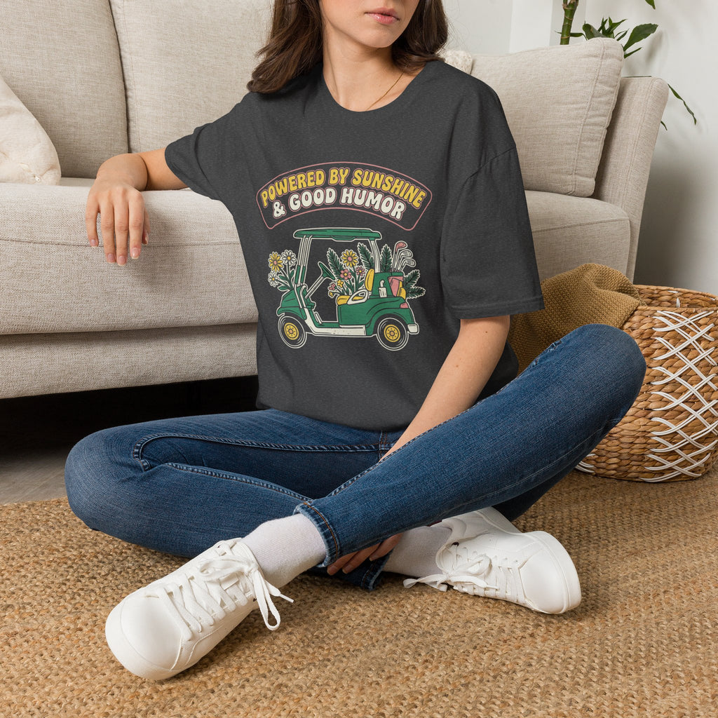 Powered By Sunshine & Good Humor Golf T-Shirt