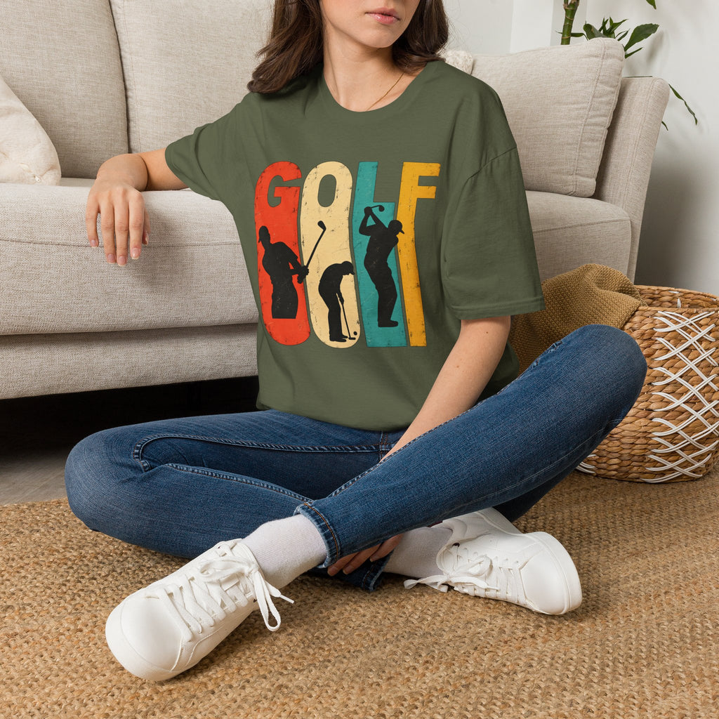 Retro Golf - Four Panel Graphic Tee - RG-01