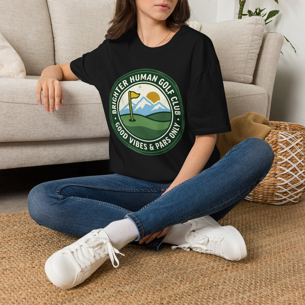 Brighter Human Golf Club Golf T-Shirt