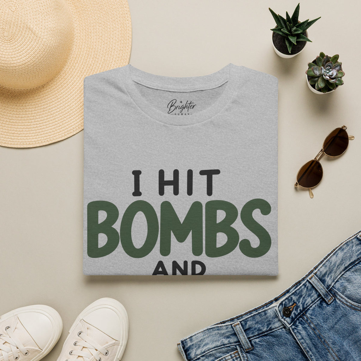 I Hit Bombs Golf T-Shirt