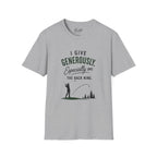 I Give Generously Golf T-Shirt