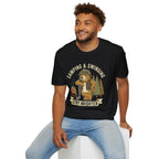 Camping And Swinging Golf T-Shirt