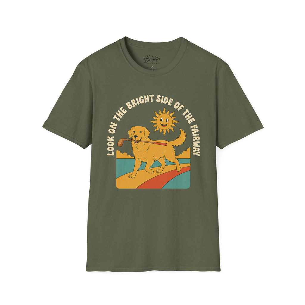 Look On The Bright Side Of The Fairway Golf T-Shirt