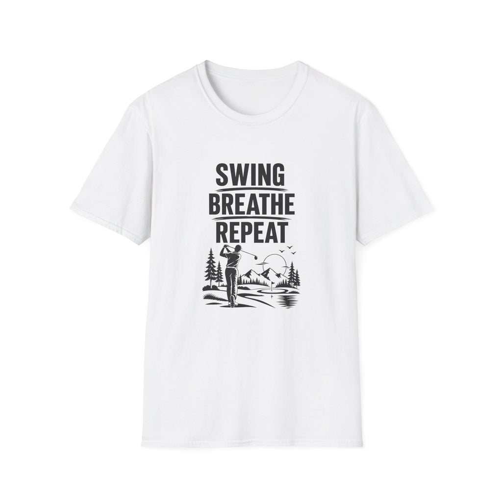 Swing, Breath, Repeat Golf T-Shirt