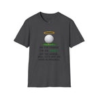 On The Course I'm An Angel Golf T-Shirt