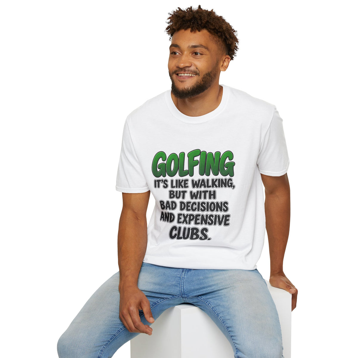 Golfing Is Like Walking Golf T-Shirt
