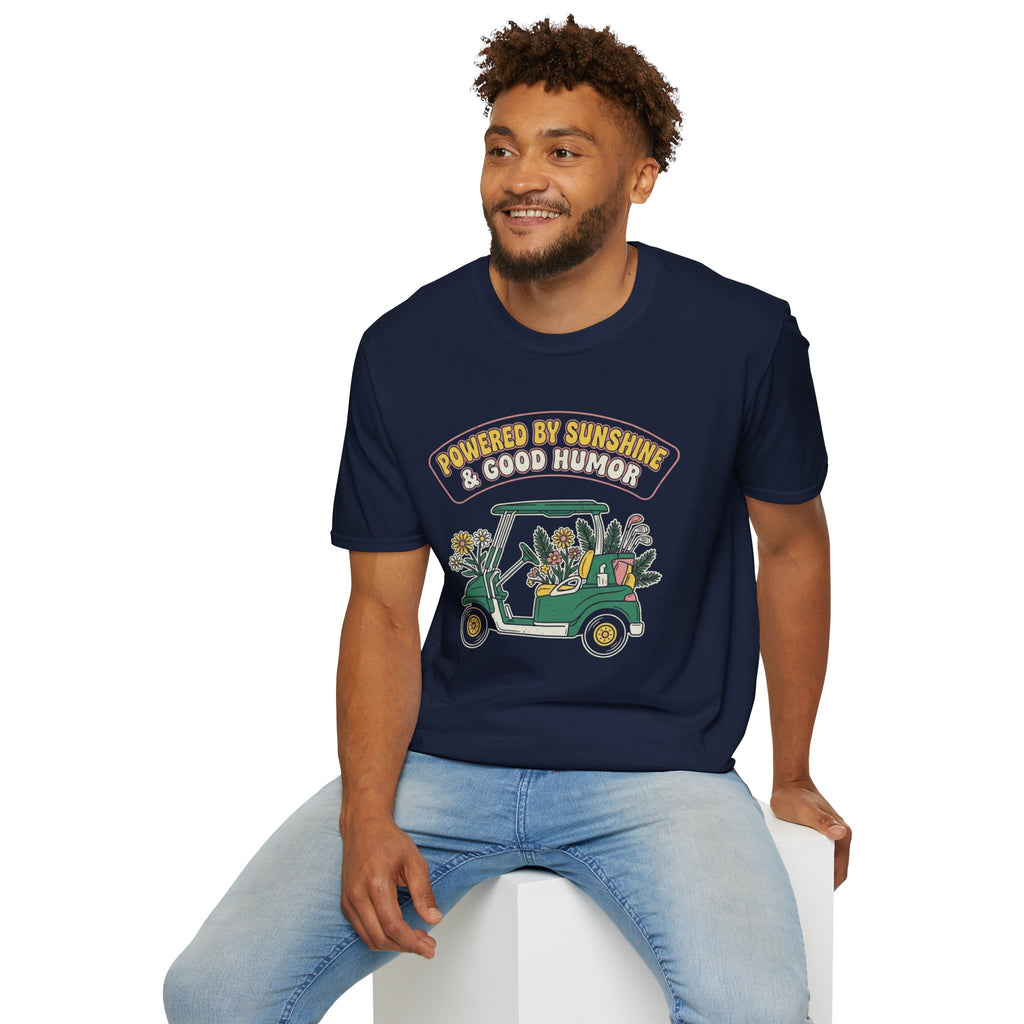 Powered By Sunshine & Good Humor Golf T-Shirt