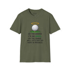On The Course I'm An Angel Golf T-Shirt