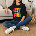 Retro Golf - Fore Stack Graphic - FG-01