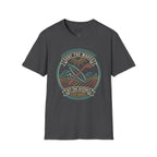 Surf The Waves, Hit The Ditches Golf T-Shirt
