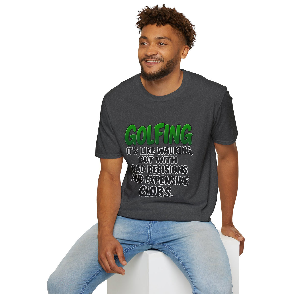 Golfing Is Like Walking Golf T-Shirt