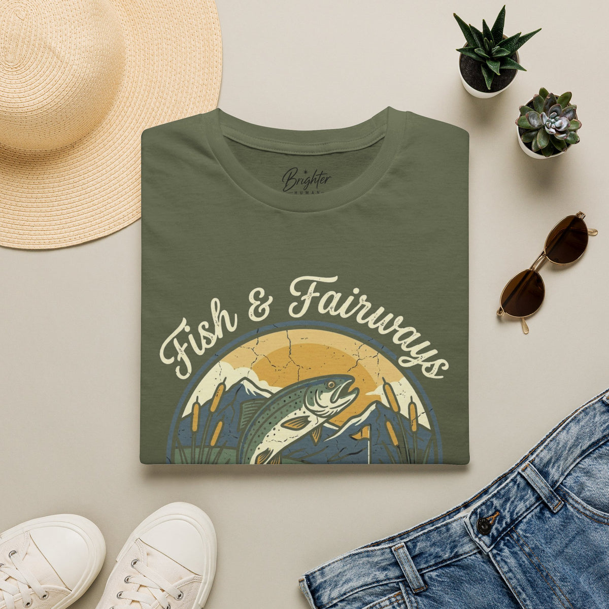 Fish & Fairways Golf T-Shirt