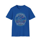 Surf The Waves, Hit The Ditches Golf T-Shirt