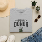 I'm Basically A Donor With A Handicap Golf T-Shirt