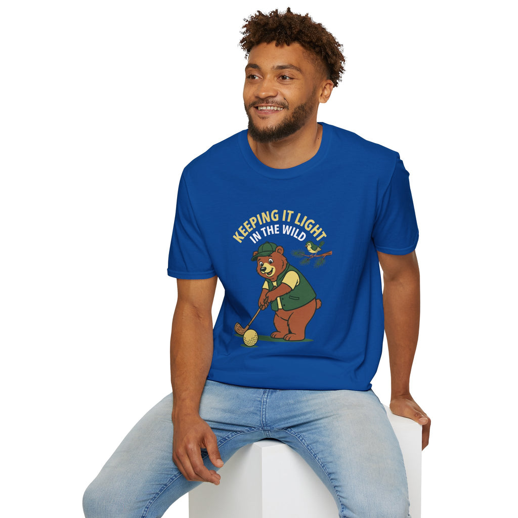 Keeping It Light in The Wild Golf T-Shirt