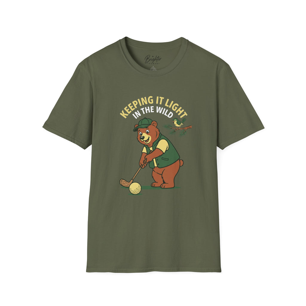 Keeping It Light in The Wild Golf T-Shirt