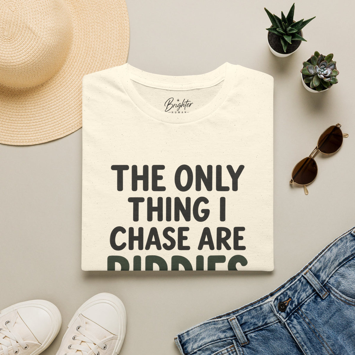 The Only Thing I Chase Are Birdies Golf T-Shirt