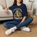 Camping And Swinging Golf T-Shirt
