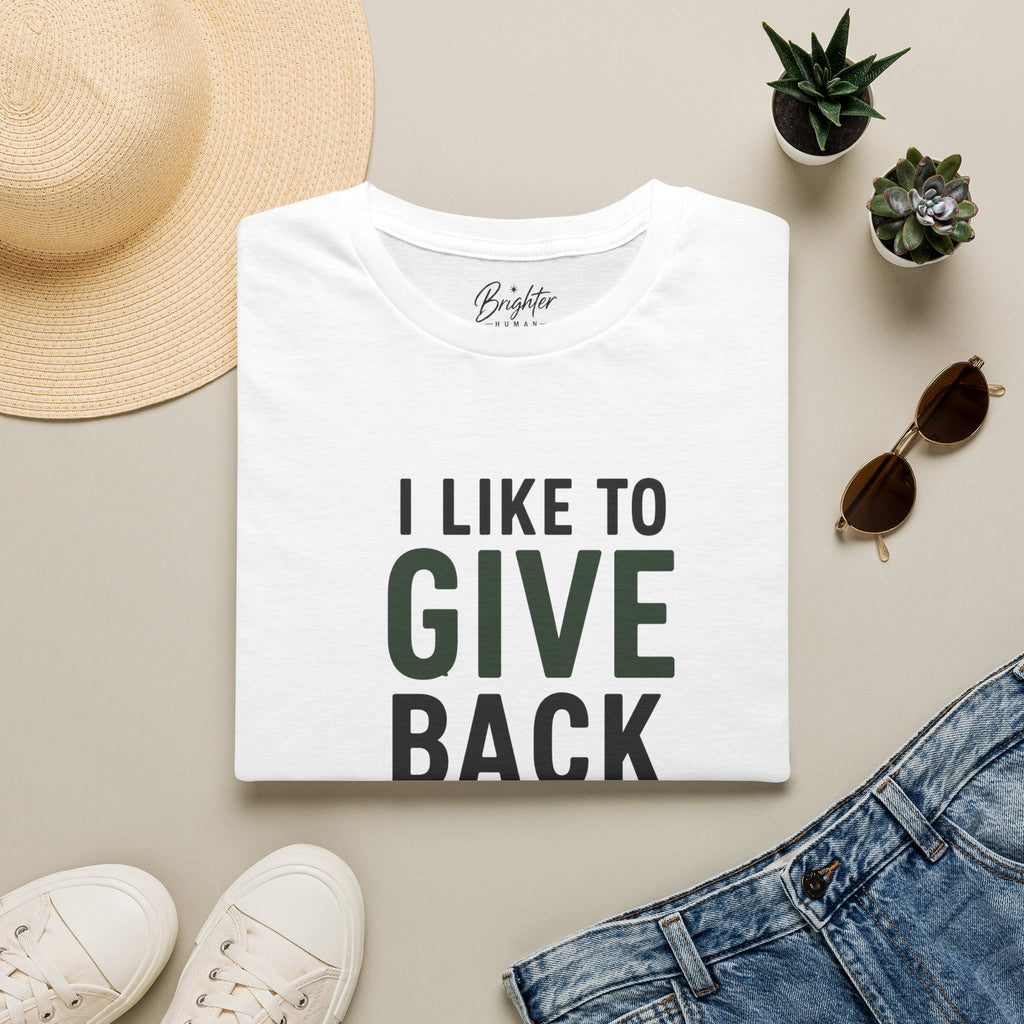 I Like To Give Back Golf T-Shirt