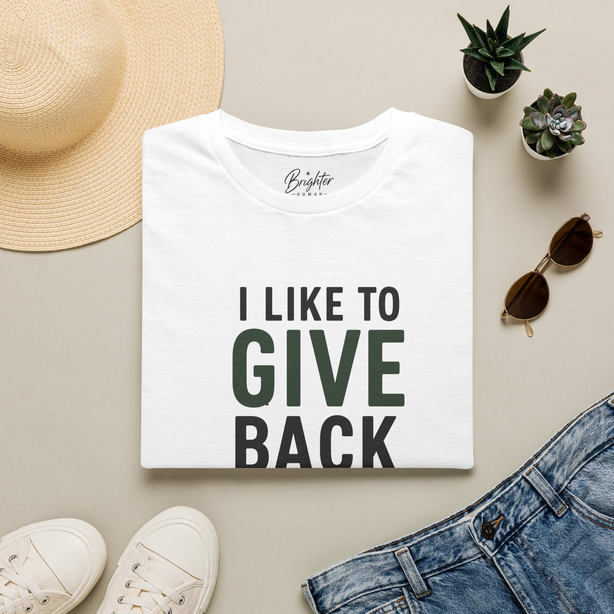 I Like To Give Back Golf T-Shirt