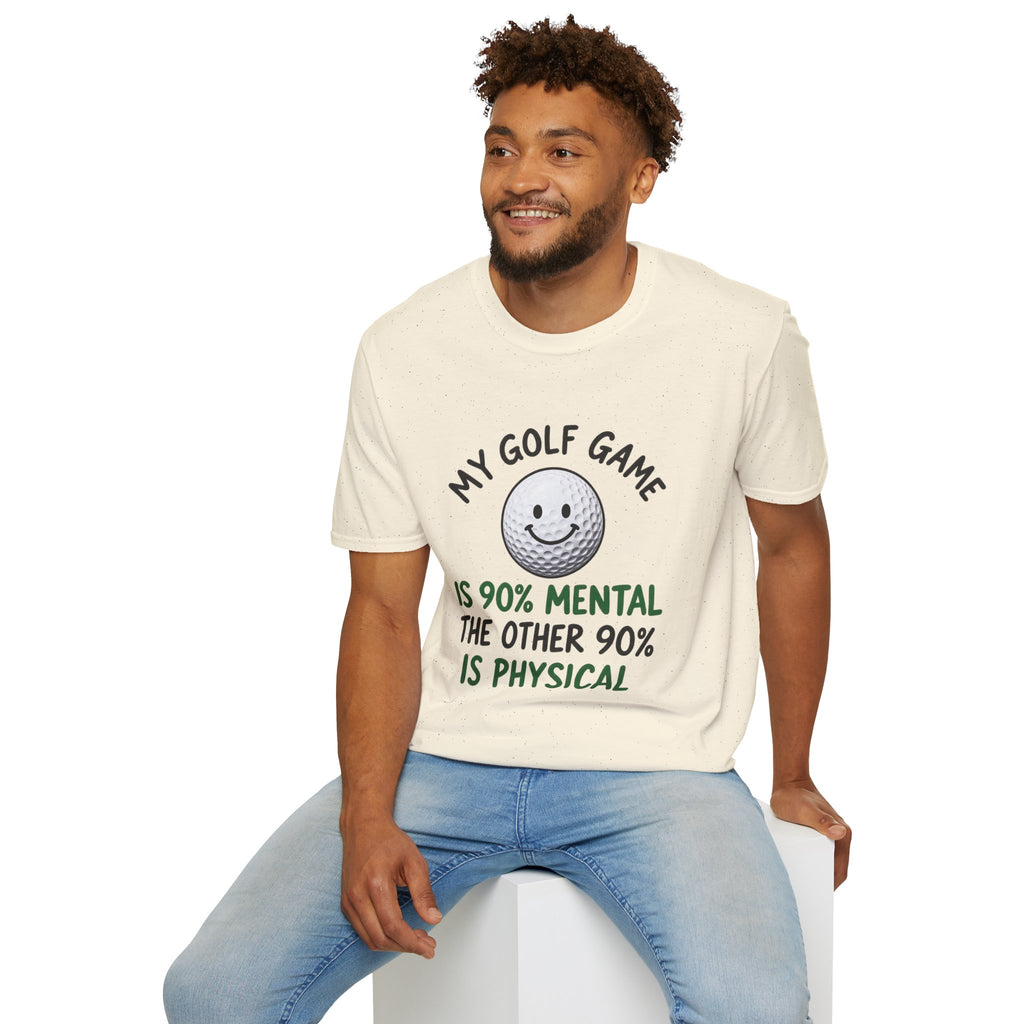 My Golf Game - 90% Mental Golf T-Shirt