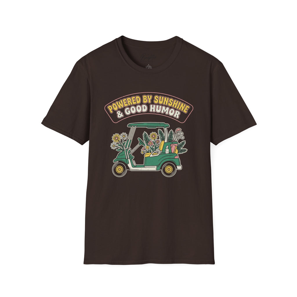 Powered By Sunshine & Good Humor Golf T-Shirt