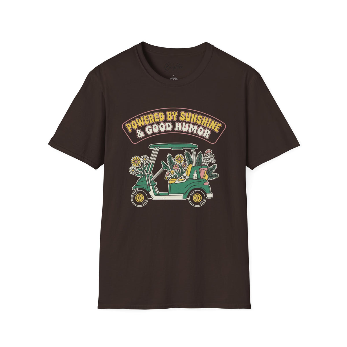 Powered By Sunshine & Good Humor Golf T-Shirt