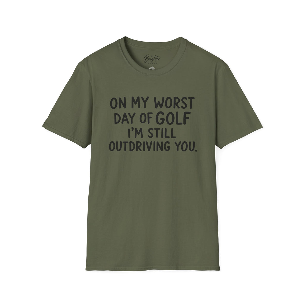 On My Worst Day Of Golf Golf T-Shirt