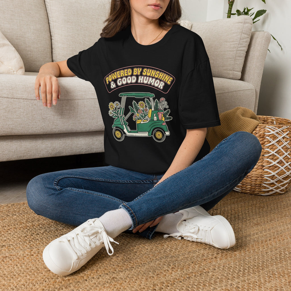 Powered By Sunshine & Good Humor Golf T-Shirt