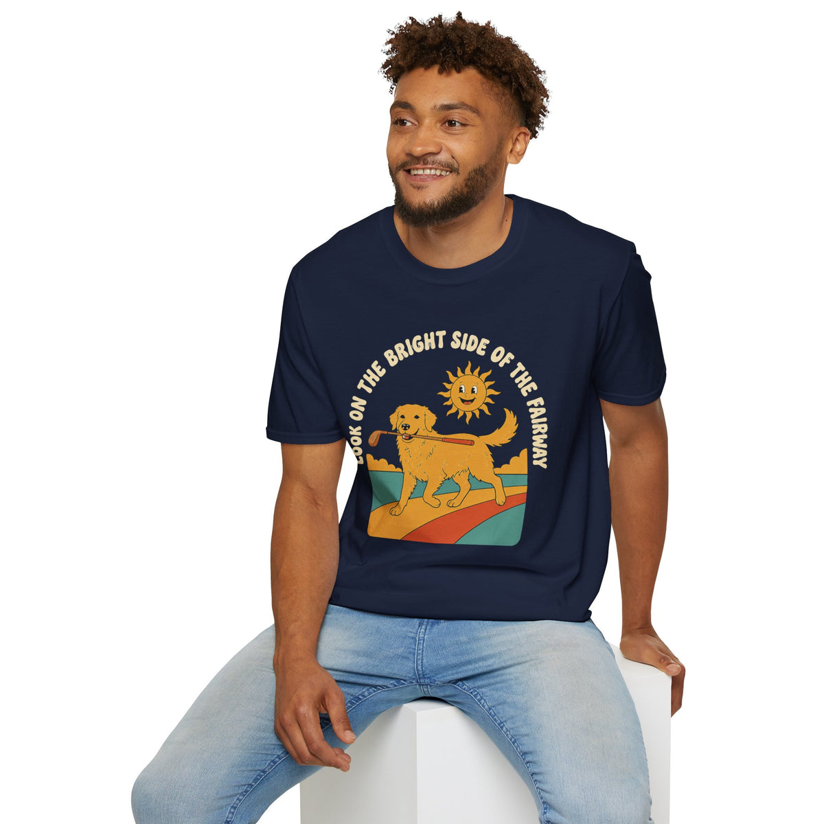 Look On The Bright Side Of The Fairway Golf T-Shirt