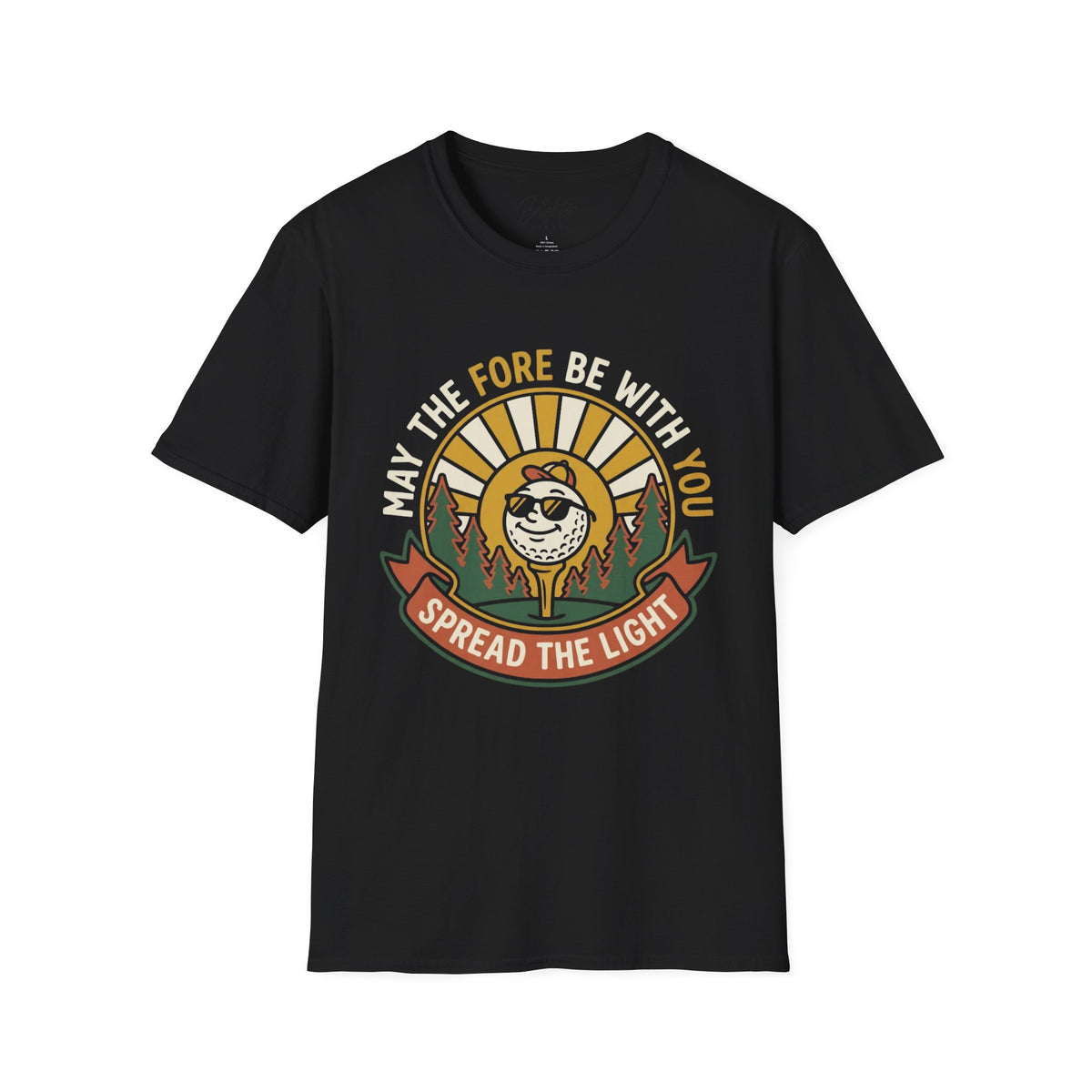 May The Fore Be With You Golf T-Shirt