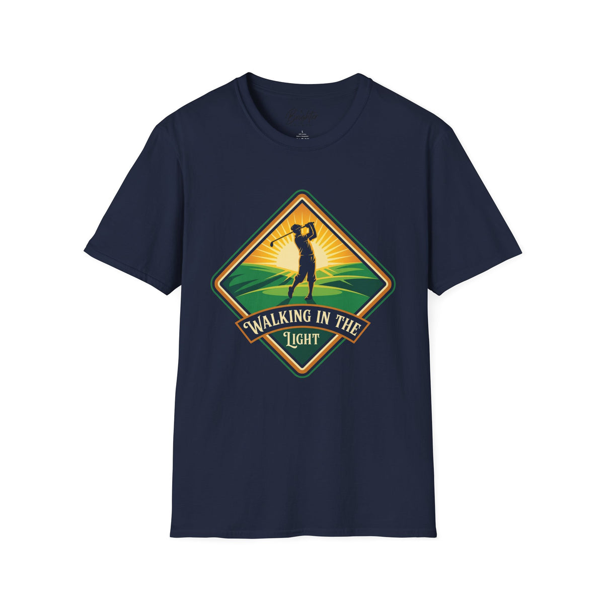 Walking In the Light Golf T-Shirt