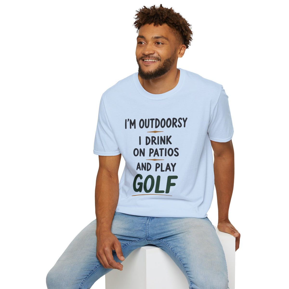 I'm Outdoorsy Golf T-Shirt