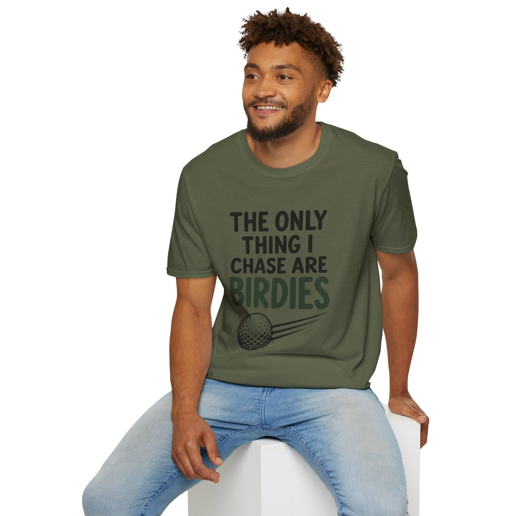 The Only Thing I Chase Are Birdies Golf T-Shirt