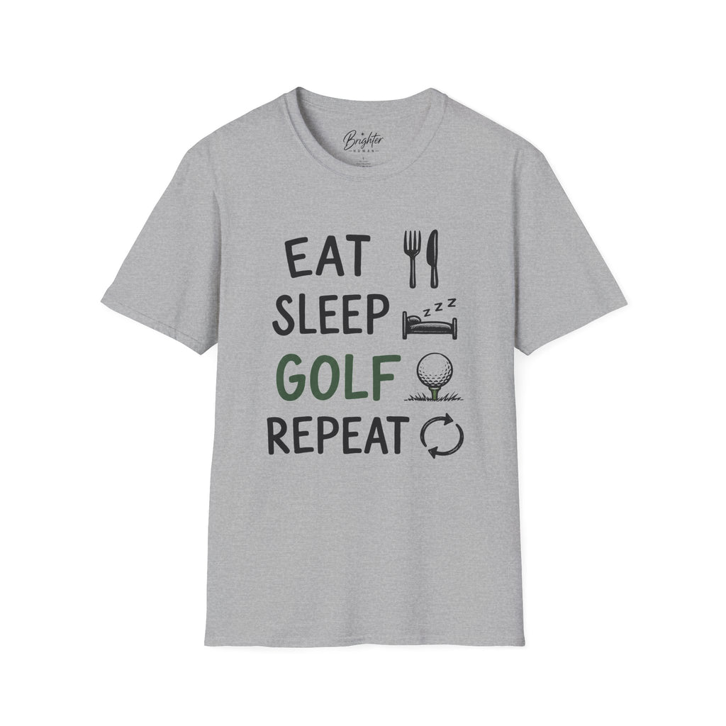 Eat, Sleep, Golf, Repeat Golf T-Shirt