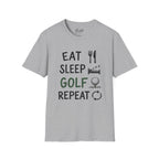 Eat, Sleep, Golf, Repeat Golf T-Shirt