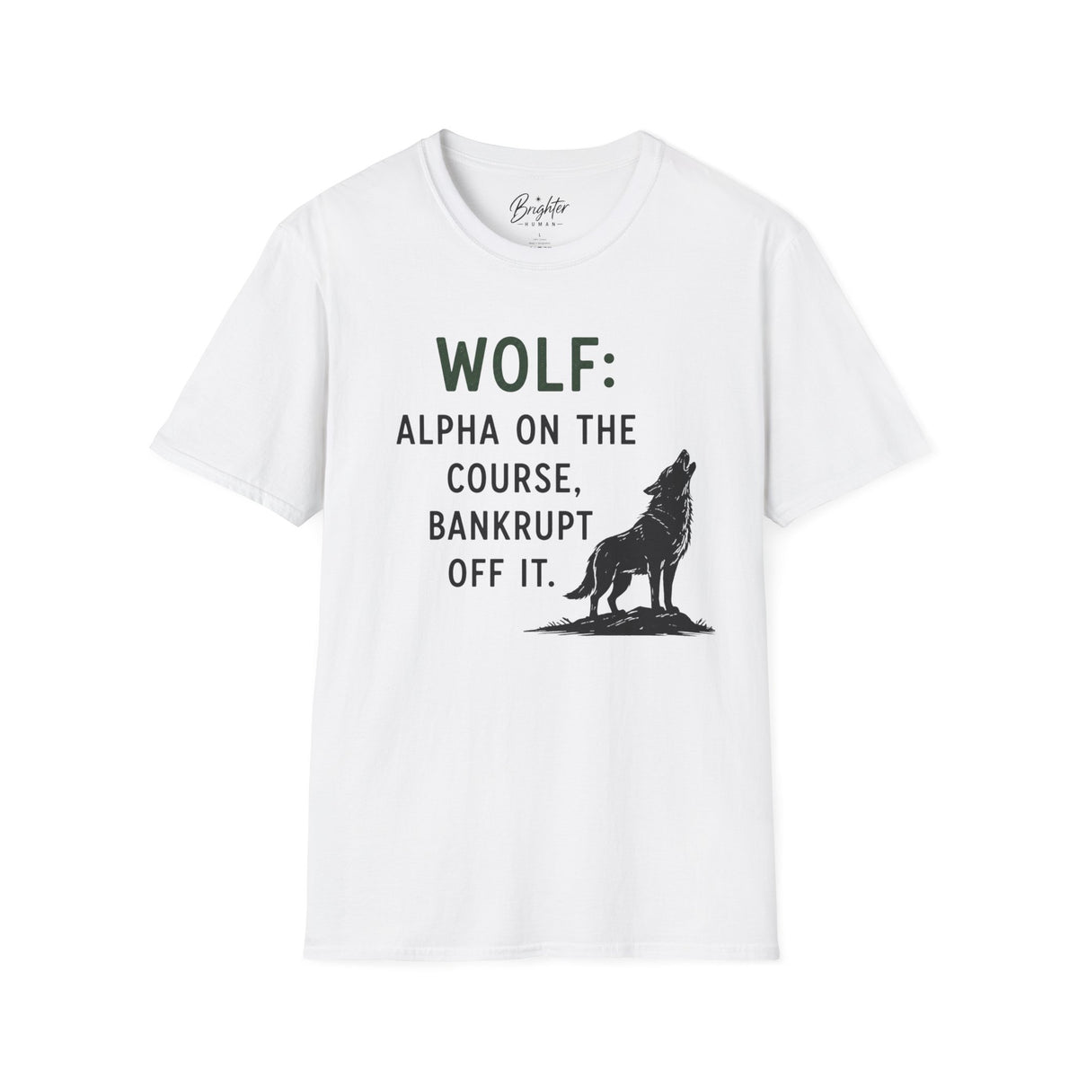 Wolf Golf T-Shirt