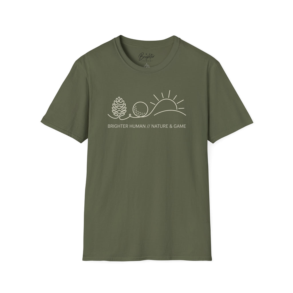 Brighter Human/Nature/Game Golf T-Shirt