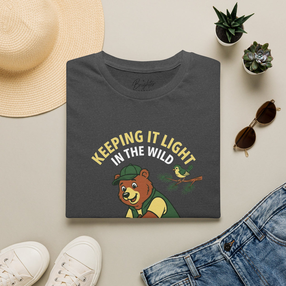 Keeping It Light in The Wild Golf T-Shirt