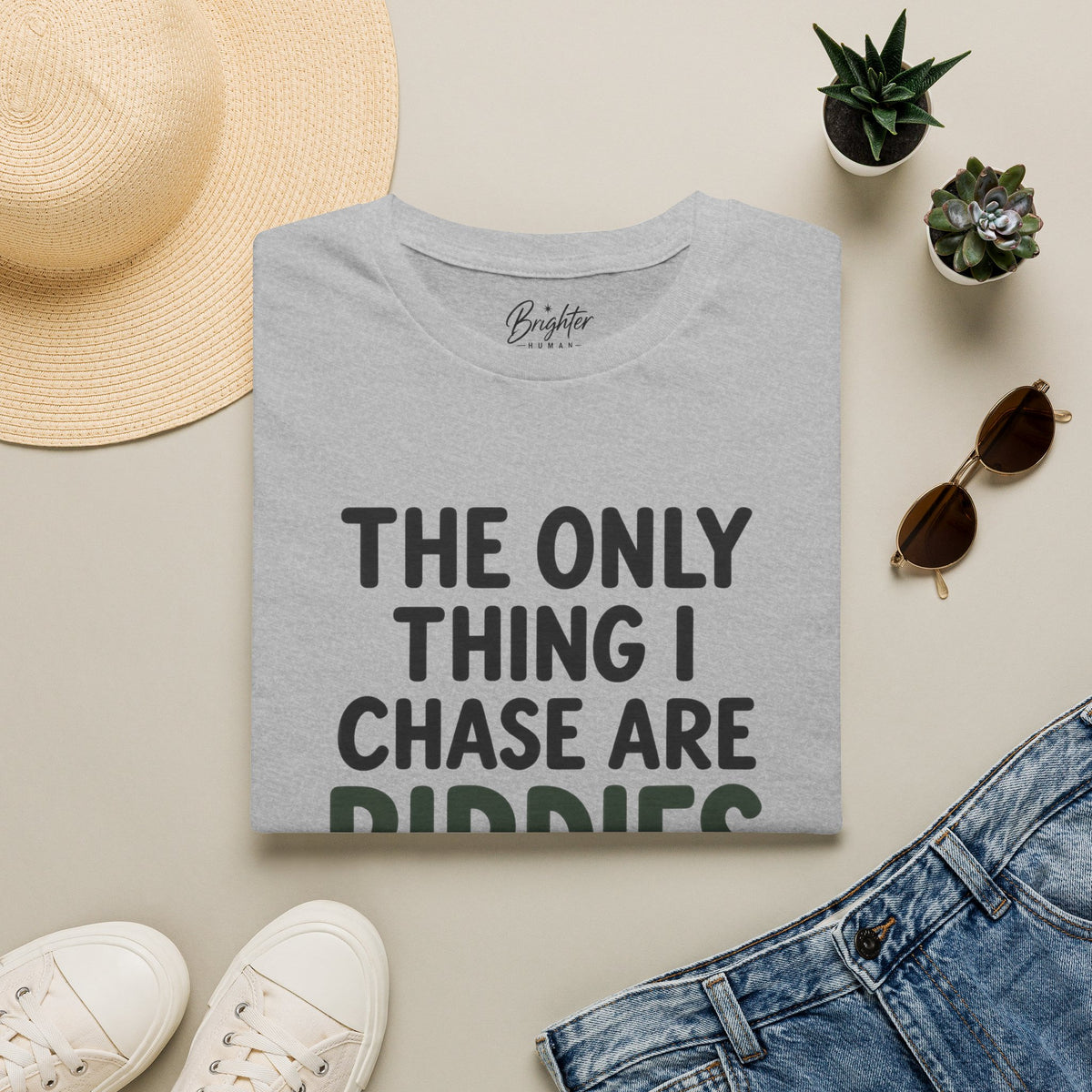 The Only Thing I Chase Are Birdies Golf T-Shirt