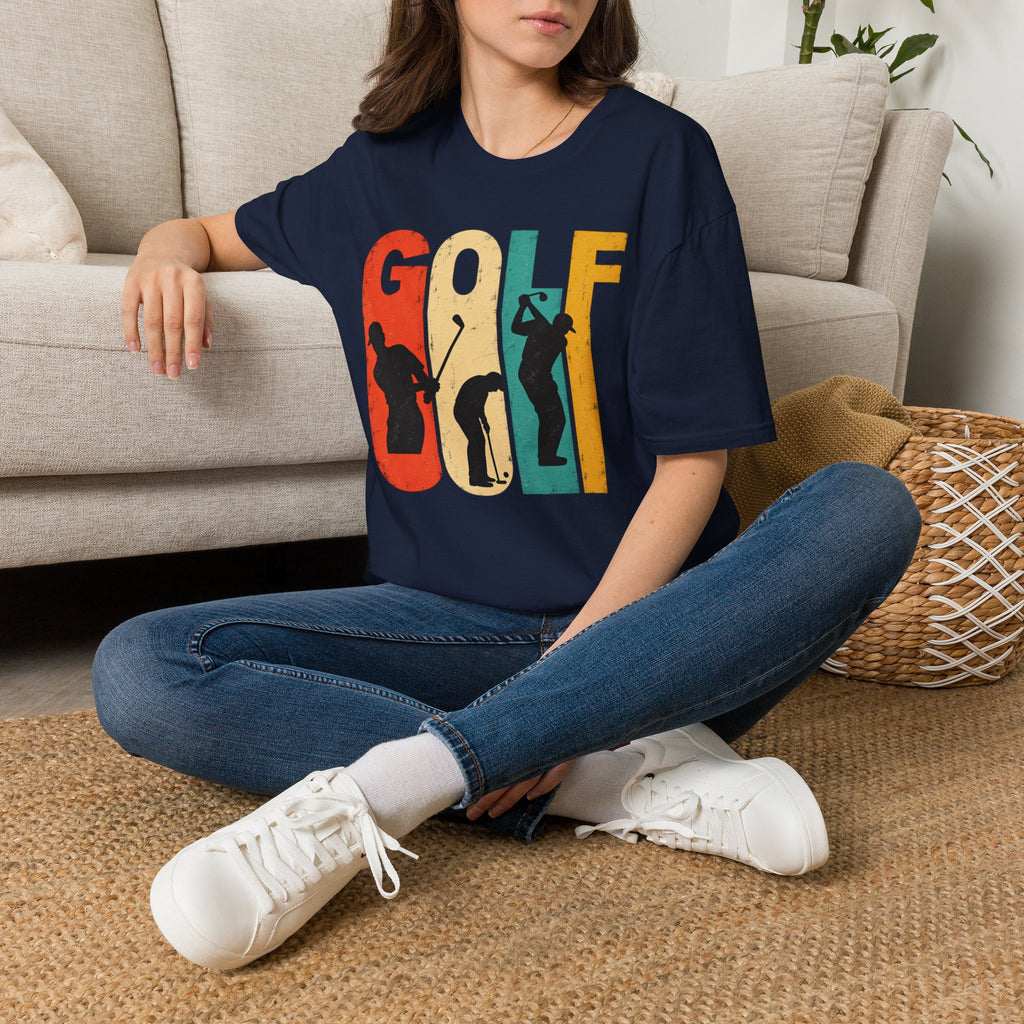 Retro Golf - Four Panel Graphic Tee - RG-01