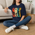 Retro Golf - Four Panel Graphic Tee - RG-01