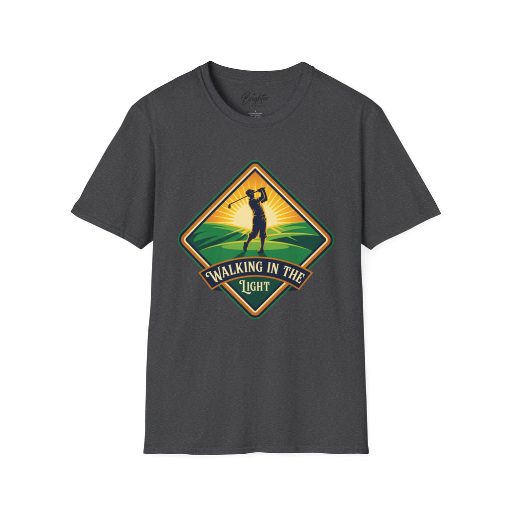 Walking In the Light Golf T-Shirt