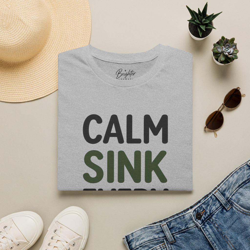 Calm, Sink, Every, Putt Golf T-Shirt