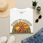 Keep It Sunny, Stay On Course Golf T-Shirt