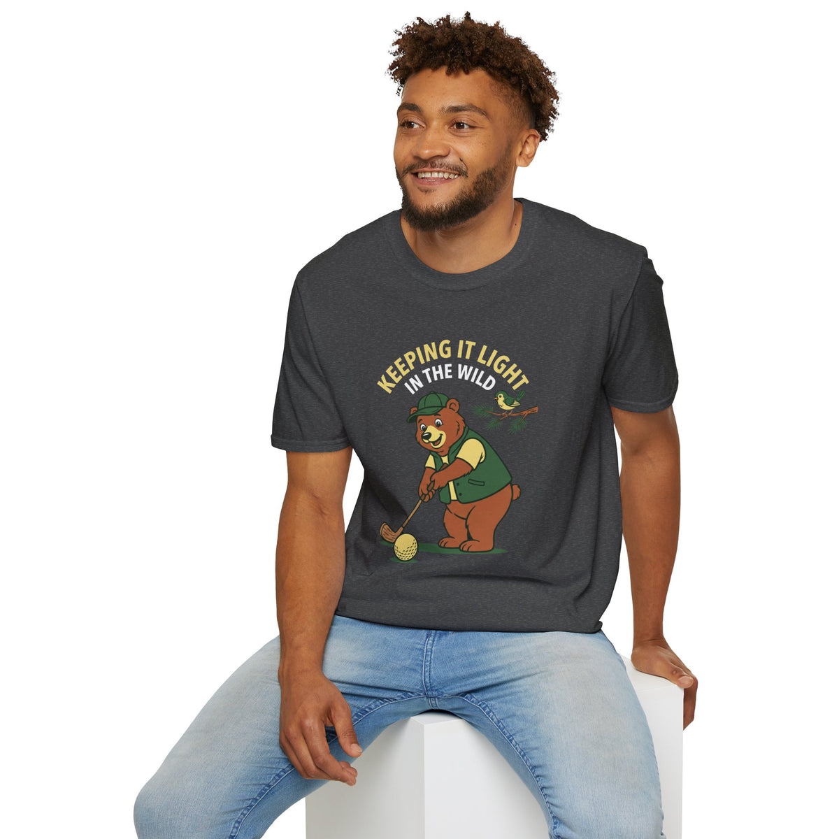 Keeping It Light in The Wild Golf T-Shirt
