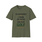 I'm Outdoorsy Golf T-Shirt