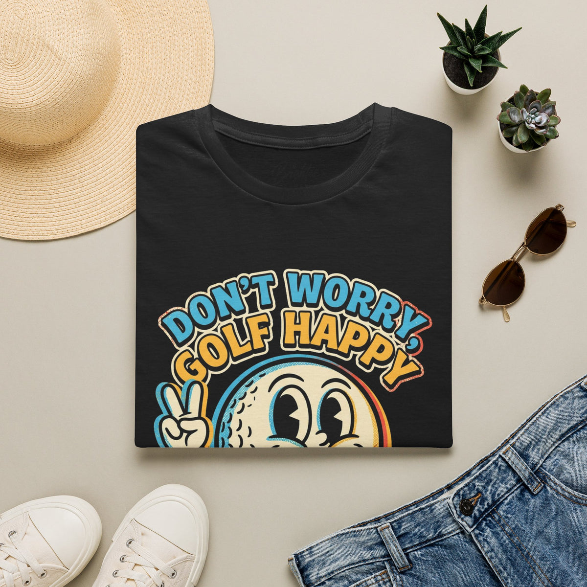 Don't Worry, Golf Happy Golf T-Shirt