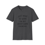 Just Here To Work On My Short Game Golf T-Shirt