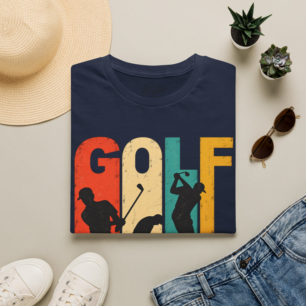 Retro Golf - Four Panel Graphic Tee - RG-01